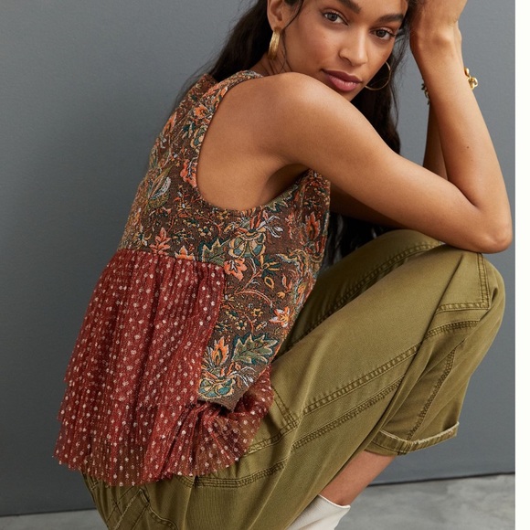 Eva Franco - Jacquard Sleeveless Top main image 0